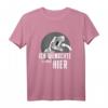 Ich wünschte Du wärst hier - Lustiges T-Rex Sarkasmus T-Shirt für Humor und Geschenkideen zu Geburtstag & Weihnachten