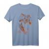 HapOwl T-Rex Orange Glow Roaring T-Shirt - Lustiges Dinosaurier Shirt für den besonderen Tag
