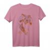 HapOwl T-Rex Orange Glow Roaring T-Shirt - Lustiges Dinosaurier Shirt für den besonderen Tag