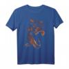 HapOwl T-Rex Orange Glow Roaring T-Shirt - Lustiges Dinosaurier Shirt für den besonderen Tag