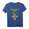 Kinder Dinosaurier T-Rex Geburtstagsshirt - Perfektes Geschenk für 5-jährige Dino-Fans und Geburtstagspartys