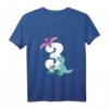 Kinder Dinosaurier T-Shirt zum 3. Geburtstag - Witziges Dino-Outfit für Mädchen und Jungen, perfekt als Geburtstagsgeschenk für T-Rex Fans