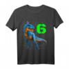 Kinder T Rex Dino 6. Geburtstag T-Shirt – Lustiges Design für Jungen & Mädchen, ideales Geschenk zum Geburtstag & Weihnachten