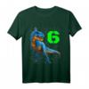 Kinder T Rex Dino 6. Geburtstag T-Shirt – Lustiges Design für Jungen & Mädchen, ideales Geschenk zum Geburtstag & Weihnachten