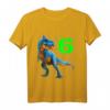 Kinder T Rex Dino 6. Geburtstag T-Shirt – Lustiges Design für Jungen & Mädchen, ideales Geschenk zum Geburtstag & Weihnachten