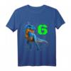 Kinder T Rex Dino 6. Geburtstag T-Shirt – Lustiges Design für Jungen & Mädchen, ideales Geschenk zum Geburtstag & Weihnachten