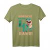 Kindergeburtstag T-Rex Dinosaurier T-Shirt für 4-Jährige - Lustiges Geburtstagsgeschenk für Jungen & Mädchen mit Dinosaurier-Fieber