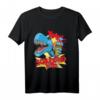 Kinder T-Rex Dinosaurier Einschulung Schulkind 2022 - Cooles Dino T-Shirt für den ersten Schultag, Geschenk für Jungen & Schulstart Outfit