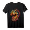 Jurassic Park T-Rex Break Through Roar T-Shirt - Offiziell lizenziertes Dino-Motiv für Fans