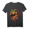 Jurassic Park T-Rex Break Through Roar T-Shirt - Offiziell lizenziertes Dino-Motiv für Fans