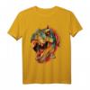 Jurassic Park T-Rex Break Through Roar T-Shirt - Offiziell lizenziertes Dino-Motiv für Fans