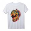 Jurassic Park T-Rex Break Through Roar T-Shirt - Offiziell lizenziertes Dino-Motiv für Fans