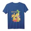 Kinder Vierter Geburtstag Dino T-Rex Mitgebsel Jungen T-Shirt - Perfekt als Mitbringsel & Partyartikel für den Dino Geburtstag