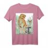 Dino T-Rex Dinosaurier T-Shirt für Jungen und Mädchen im Frühling – Fröhliches Kinder T-Shirt mit Dinosauriermotiv