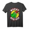 Lustiges Dinosaurier T rex Weihnachtsoutfit für Kinder – Weihnachten T-Shirt für Jungen und Mädchen, perfektes Weihnachtsgeschenk