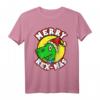 Lustiges Dinosaurier T rex Weihnachtsoutfit für Kinder – Weihnachten T-Shirt für Jungen und Mädchen, perfektes Weihnachtsgeschenk