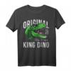 Original King Dino Dinosaurier T-Rex T-Shirt – Cooles Dinosaurier-Design für Kinder, perfekt für Weihnachten, Thanksgiving & Neujahr