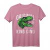 Original King Dino Dinosaurier T-Rex T-Shirt – Cooles Dinosaurier-Design für Kinder, perfekt für Weihnachten, Thanksgiving & Neujahr