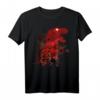 Jurassic Park T-Rex Red Safari Collage T-Shirt - Offiziell lizenzierte Dinosaurier Bekleidung für Fans