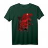 Jurassic Park T-Rex Red Safari Collage T-Shirt - Offiziell lizenzierte Dinosaurier Bekleidung für Fans