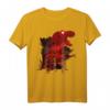 Jurassic Park T-Rex Red Safari Collage T-Shirt - Offiziell lizenzierte Dinosaurier Bekleidung für Fans