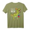 Tree Rex Dinosaur Christmas Santa Shirt - Lustiges T-Rex Weihnachts-Shirt für Kinder, Männer und Frauen, Perfekt als Geschenk für Dinosaurier- und Santa-Fans