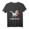 Pommes Frites Dinosaurier T-Shirt - Lustiges Dino Design für Fastfood-Liebhaber & Gastro-Fans