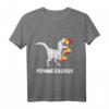 Pommes Frites Dinosaurier T-Shirt - Lustiges Dino Design für Fastfood-Liebhaber & Gastro-Fans