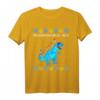 Menorasaurus Rex Hässliches Chanukka Dinosaurier T-Rex T-Shirt – Lustiges Feiertagsgeschenk für Familie und Dinosaurier-Fans