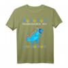 Menorasaurus Rex Hässliches Chanukka Dinosaurier T-Rex T-Shirt – Lustiges Feiertagsgeschenk für Familie und Dinosaurier-Fans