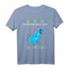 Menorasaurus Rex Hässliches Chanukka Dinosaurier T-Rex T-Shirt – Lustiges Feiertagsgeschenk für Familie und Dinosaurier-Fans