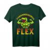 Tyrannosaurus Flex Funny Gym Workout Pun T-Rex T-Shirt – Lustiges Fitness-Shirt für Dino- und Gewichtheber-Fans