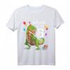 Kinder T-Rex Dinosaurier Shirt zum 6. Geburtstag - Perfektes Geschenk für Jungen, klassisch geschnitten, doppelt genähter Saum