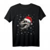 Weihnachts T-Rex Kinder T-Shirt - Lustiges Dino Pyjama Motiv für Jungen und Mädchen zu Weihnachten