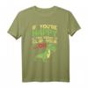 If Youre Happy And You Know It Clap Your Oh Trex Lustiges Dinosaurier T-Shirt für Kinder – Perfektes Geschenk zum Geburtstag & Weihnachten für Dinosaurierliebhaber