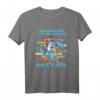 Wikinger-Einhorn auf T-Rex T-Shirt – Fantasievolles Design mit Wikinger- und Dinosaurier-Motiv, ideal für Mythologie- und Fantasy-Fans