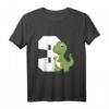 Kinder 3. Geburtstag Dinosaurier Ich bin schon 3 Jahre Dino T-Rex T-Shirt - Lustiges Geburtstagsoutfit für Jungen & Mädchen