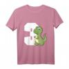 Kinder 3. Geburtstag Dinosaurier Ich bin schon 3 Jahre Dino T-Rex T-Shirt - Lustiges Geburtstagsoutfit für Jungen & Mädchen