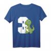 Kinder 3. Geburtstag Dinosaurier Ich bin schon 3 Jahre Dino T-Rex T-Shirt - Lustiges Geburtstagsoutfit für Jungen & Mädchen