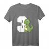 Kinder 3. Geburtstag Dinosaurier Ich bin schon 3 Jahre Dino T-Rex T-Shirt - Lustiges Geburtstagsoutfit für Jungen & Mädchen