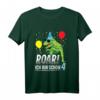 Kinder Roar Ich bin schon 4 Jahre Dinosaurier T-Shirt - Perfektes Geschenk für Dino-Fans zum 4. Geburtstag für Mädchen und Jungen
