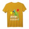 Kinder Roar Ich bin schon 4 Jahre Dinosaurier T-Shirt - Perfektes Geschenk für Dino-Fans zum 4. Geburtstag für Mädchen und Jungen
