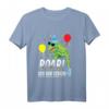 Kinder Roar Ich bin schon 4 Jahre Dinosaurier T-Shirt - Perfektes Geschenk für Dino-Fans zum 4. Geburtstag für Mädchen und Jungen