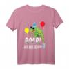 Kinder Roar Ich bin schon 4 Jahre Dinosaurier T-Shirt - Perfektes Geschenk für Dino-Fans zum 4. Geburtstag für Mädchen und Jungen