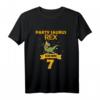 Kinder 7 Jahr Geburtstag Dinosaurier T-Rex Dino T-Shirt – Perfektes Geschenk für Dino-verrückte Kinder zum Geburtstag und Dino-Party