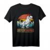 Sistersaurus T Rex Dinosaur Sister Saurus Family Matching T-Shirt - Klassisch geschnitten, doppelt genähter Saum