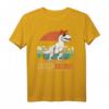 Sistersaurus T Rex Dinosaur Sister Saurus Family Matching T-Shirt - Klassisch geschnitten, doppelt genähter Saum
