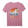 Sistersaurus T Rex Dinosaur Sister Saurus Family Matching T-Shirt - Klassisch geschnitten, doppelt genähter Saum
