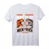 Jurassic World T-Rex VS I-Rex Battle Poster T-Shirt - Offiziell Lizenziertes Dinosaurier Fanshirt