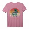 Synthesaurus Dinosaur mit Synthesizer - Retro Vintage Analog T-Shirt für Musikliebhaber, Musiker & Producer